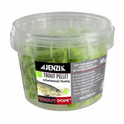 Jenzi Kunstköder Jenzi Forellenteig Trout Pellets knetbar grün
