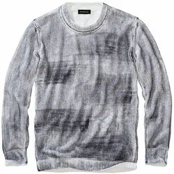 Airbrush-Pullover Weiß 54