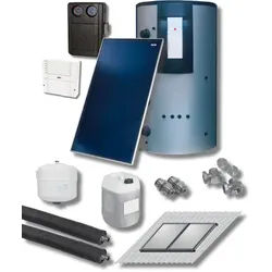 Wolf Sonnenpaket 5 Kollektoren F3-1 Aufdach, Solarmodul SM2-2,BSP-800