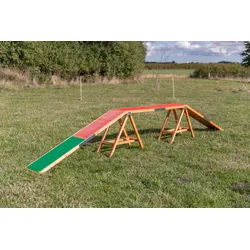 TRIXIE Fun Agility Steg, 456 x 64 x 30 cm