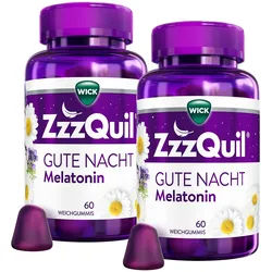 WICK ZZZQUIL GUTE NACHT Weichgummis Waldfrucht Doppelpack 120 St