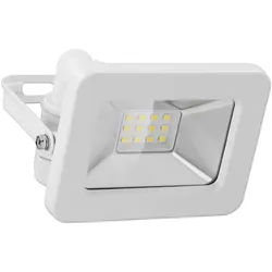Goobay LED-Außenstrahler, 10 W - mit 850 lm, neutralweißem Licht (4000 K) und M16-Kabelverschraubung, für den Außeneinsatz geeignet (IP65)