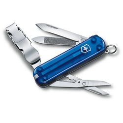 Victorinox Nagelknipser Victorinox Nail Clip 580, 65 mm, blau transparent blau