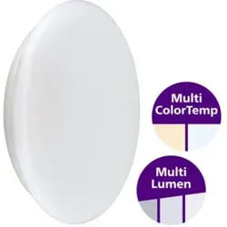 Philips Lighting LED-Wand- u Deckenleuchte ML, MC, Sensor WL060V 22W 2200lm weiss