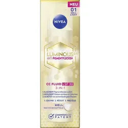 Nivea Luminous CC Fluid LSF30 hell