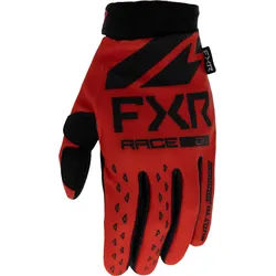 FXR Reflex 2023 Jugend Motocross Handschuhe, schwarz-rot, Größe L