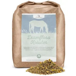 Krauterie Darmflora Kräuter für Pferde Futter 1000 g