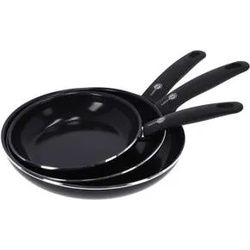 Greenpan GreenPan Cambridge Black Pfannenset 3 Stück, Pfanne + Kochtopf