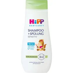 Hipp Babysanft Sensitive Shampoo mit Conditioner für Kinder ab der Geburt 200 ml