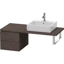 Duravit L-Cube Unterschrank für Konsole Eiche dunkel gebürstet Matt 420x547x400 mm - LC583607272 LC583607272