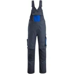 Mascot Augsburg Latzhose Größe 90C62, schwarzblau/kornblau