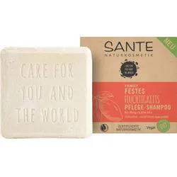 Sante Naturkosmetik Festes Feuchtigkeits Pflege-Shampoo Bio-Mango & Aloe Vera