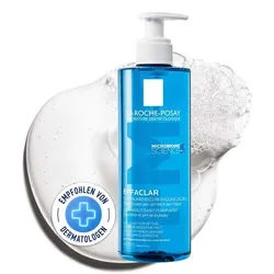 La Roche Posay Effaclar Schäumendes Reinigungsgel: Sanfte und erfrischende Reinigung für zu Akne neigende und fettige Haut
