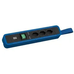Bachmann Steckdosenleiste bl mit Ein/Aus 350.345 2m 90° IP20 1,5qmm
