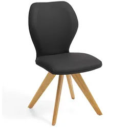 Niehoff Sitzmöbel Colorado Trend-Line Design-Stuhl Eichen/Polyester - 180° drehbar