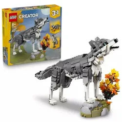 LEGO® Creator 3-in-1 Waldtiere: Grauer Wolf 31393