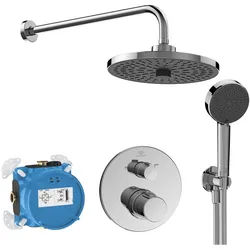 Ideal Standard CeraTherm T100 Armaturen-Paket Unterputz, Badarmaturen, chrom