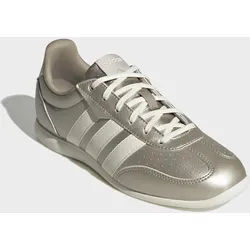Sneaker ADIDAS SPORTSWEAR "BARREDA LO", Damen, Gr. 39, silber (cyber metallic, sanftes weiß, wonder aluminium), Synthetik, Schuhe Sneaker