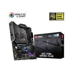 MSI MPG Z490 GAMING PLUS - Motherboard - ATX - LGA1200-Sockel - Z490 Chipsatz - ...