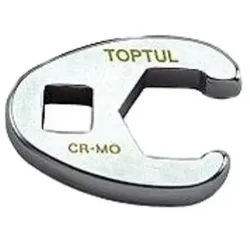 Hahnenfuß Ringschlüssel TOPTUL 18 mm offen (für Ratsche 3/8 zoll)