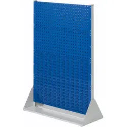 Kappes Stellwand RasterPlan Gr. 4 einseitig RAL 7035/5010 2 Loch-/2 Schlitzplatten