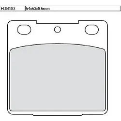 FERODO Bremsbelag FDB 183 Platinum