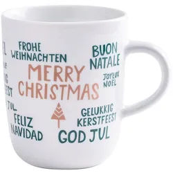 KAHLA Becher Happy Cups 0,35 l, 1-tlg., Porzellan, Made in Germany bunt