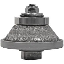 ELMAG Diamant-Profilfräser Profiler PXE h=10, M14 - 'vacuum- brazed', Fase 45°(grit 2) - 64170