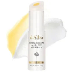 d'Alba Gesichtspflege italian Weißer Trüffel Double Serum All-in-one Multi Balm vegane Hautpflege, 3-in-1-Behandlung zur Faltenverbesserung Premium-K-Beauty