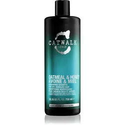 TIGI Catwalk Oatmeal & Honey Shampoo mit ernährender Wirkung für trockenes und empfindliches Haar 750 ml