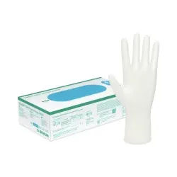 B. Braun Vasco® Nitril Semilong white Einmalhandschuh, Nitril, Latexfreie Untersuchungshandschuhe für die medizinische Verwendung, 1 Karton = 10 Packungen à 135 Stück, Größe XL