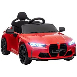 Aiyaplay Kinder Elektroauto 12V Kinderfahrzeug mit 2,4G-Fernbedienung, 3-5 km/h, Rot , Metall , 69.5x51x108 cm , unisex , Freizeit & Co, Gartenspielzeug, Kinder-Elektrofahrzeuge