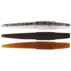 Westin Fishing Kunstköder, Westin Ned Worm Clear Water Mix 9,0cm Dropshot Wackyköder 9 cm