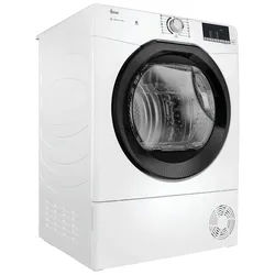 Hoover Wärmepumpentrockner HR EH8N2DBE-S, WiFi + Bluetooth, Woolmark, AquaVision, Startzeitvorwahl schwarz|weiß