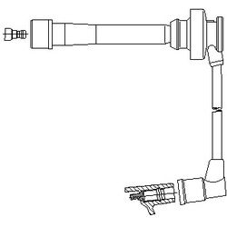 BREMI Zündkabel für MITSUBISHI Space Runner Lancer VI Wagon Colt IV Galant VII V