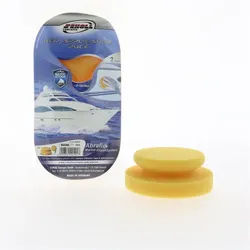 SCHOLL NEO Spider Handpuck Handpolierpad weich, orange Ø130x50mm, 2er-Pack