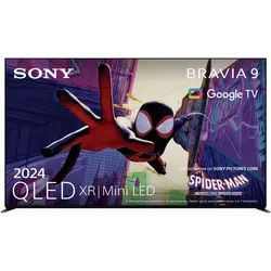 Sony K-85XR90 QLED Mini LED-Fernseher (215 cm/85 Zoll, Google TV, Smart-TV, BRAVIA 9, 4K HDR, Dolby Vision, Gaming Funktionen für PlayStation 5) schwarz 85 "