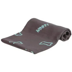 Beany blanket fleece 100 × 70 cm taupe