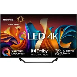 Hisense 55A79NQ QLED-Fernseher (55 Zoll, 4K Ultra HD) schwarz