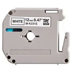 Brother Druckerband P-touch MK 231S white/black 4m (12 mm)