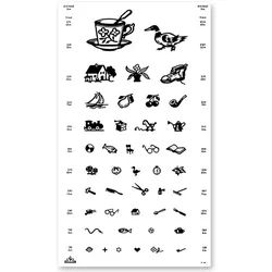 OCULUS Sehprobentafel, Kinderbilder 1 Stück