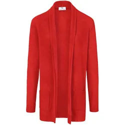 Le gilet 100% laine vierge Peter Hahn rouge