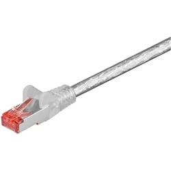 Goobay CAT 6 Patchkabel, S/FTP (PiMF), Transparent