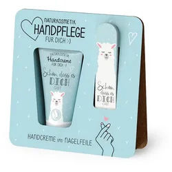 La Vida Handcreme Handpflege Handcreme Nagelfeile Naturkosmetik Geschenk la vida Lama blau