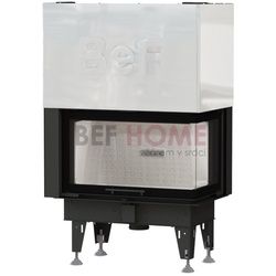 BeF Kamineinsatz Therm V 10 CP | 13 kW | Hebetür, Eckscheibe rechts