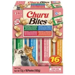 Inaba Cat Churu BITES Hähnchen-Mischung 16 x 10 g (160g)