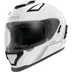Sena Stryker Sound by Harman Kardon Helm, weiss, Größe L für Männer