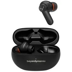 beyerdynamic AMIRON 100 mit ANC In-Ear-Kopfhörer (Keine Sprachsteurung, Bis zu 8 Stunden über die Kopfhörer und zusätzliche 27 Stunden) schwarz