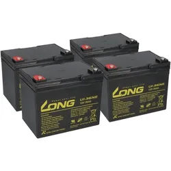 Ersatzakku für Proflex DS800 4x 12V (48V) 36Ah Zyklenfest AGM Long