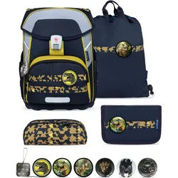 Belmil Premium Belmil Maxi Plus Premium Schulranzen Set 5-teilig "Explorer" Koffer24